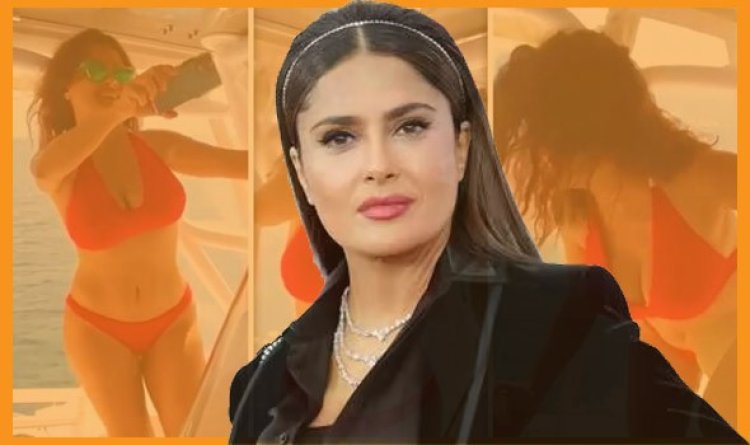 জন্মদিনে গানের তালে কোমর দুলিয়ে ঝড় তুললেন লাস্যময়ী সালমা হায়েক