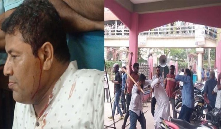 ফরিদপুরে বিএনপির প্রতিষ্ঠাবার্ষিকীর সমাবেশে আ'লীগের হামলায় শহিদুল ইসলাম বাবুলসহ আহত ৩০