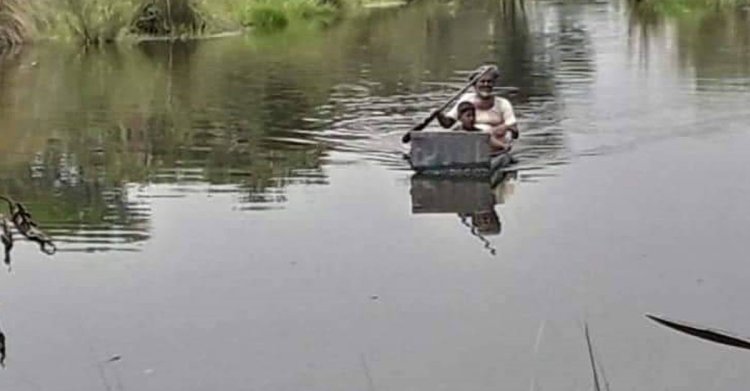 দৌলতপুরে ২০ গ্রামের মানুষ পানিবন্দী, ৮ প্রাথমিক বিদ্যালয় বন্ধ