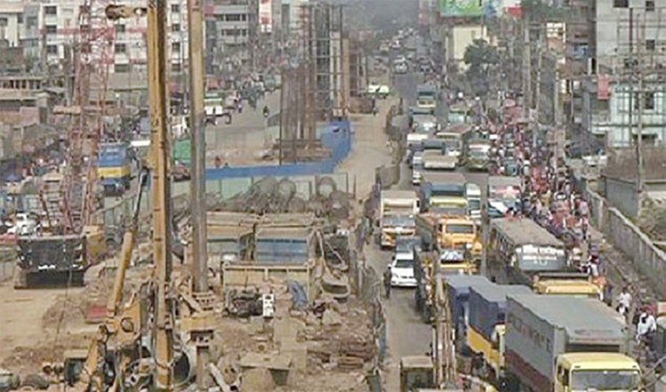 ঢাকা-গাজীপুর বিআরটি : ১০ বছরেও শেষ হলো না কাজ, মেয়াদ বাড়ছে আরও এক বছর