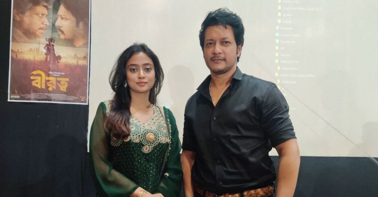 অভিষেকে ৩৩ সিনেমা হলে নায়িকা সালওয়া
