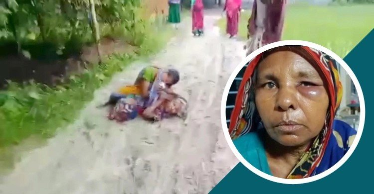 রাস্তায় ফেলে শাশুড়িকে নির্যাতনের ভিডিও ভাইরাল, পুত্রবধূ আটক