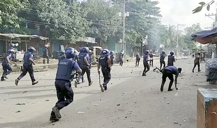 মুন্সীগঞ্জে বিএনপি-পুলিশ সংঘর্ষে রণক্ষেত্র, আহত দেড় শতাধিক