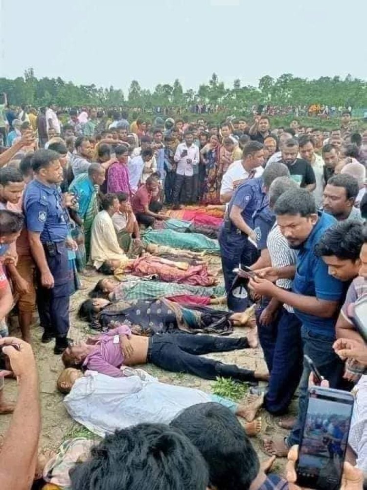 পঞ্চগড়ে নৌকাডুবি: মৃতের সংখ্যা বেড়ে ৬৪, এখনো নিখোঁজ ১০