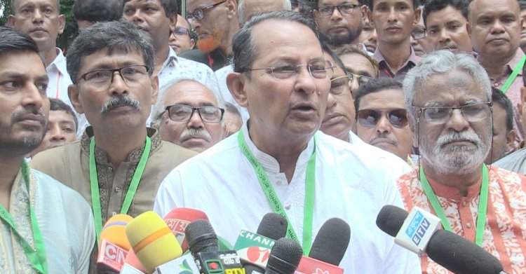 এই মুহূর্তে বাংলাদেশ ও জনগণ চার বিপদের মুখে রয়েছে : ইনু