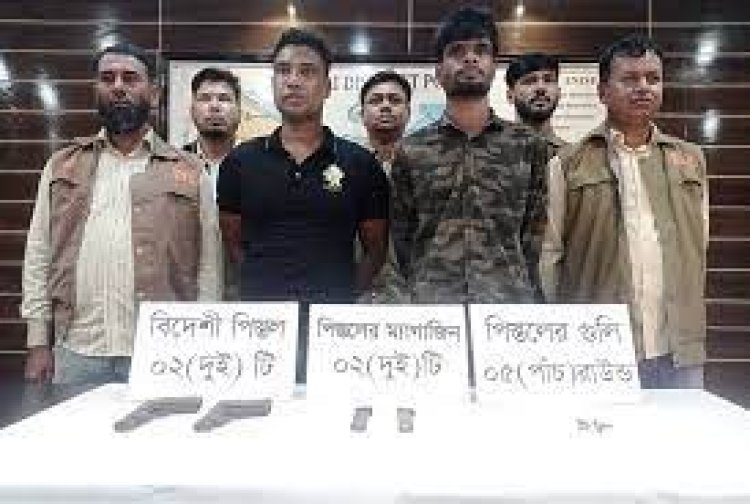 রাজবাড়ীতে অস্ত্র-গুলিসহ পৌর কাউন্সিলর গ্রেফতার