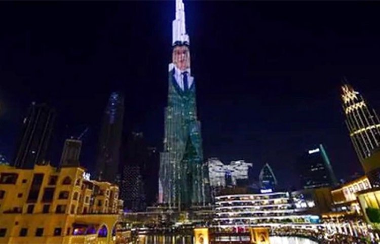 আবারও বুর্জ খলিফায় শাহরুখ খান