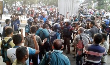 চাকরিতে আবেদনের বয়সসীমা ৩৫ করার দাবিতে শাহবাগে ফের জনসমাবেশ