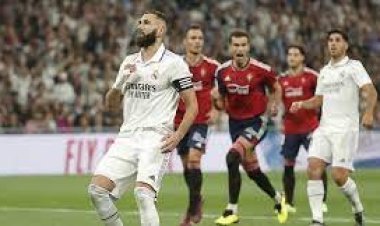 বেনজেমার পেনাল্টি মিস, ১০ জনের ওসাসুনা রুখে দিল রিয়ালকে