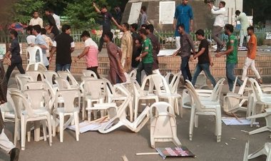 ঢাবিতে ছাত্রলীগের হামলায় পণ্ড আবরার ফাহাদ স্মরণসভা, আহত অন্তত ১০