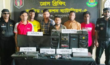 শিক্ষার্থীদের কাছে পর্নো ভিডিও সরবরাহ, ৬ যুবক আটক