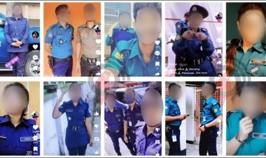  ইউনিফর্ম পরে টিকটক, শাস্তি পাচ্ছেন পুলিশের ১৩ সদস্য