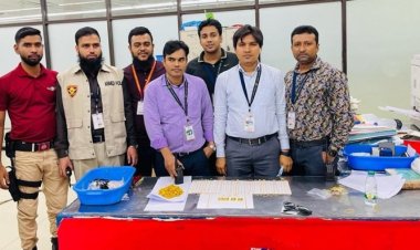 ৩ কেজি সোনাসহ দুবাই থেকে আসা ২ যাত্রী আটক
