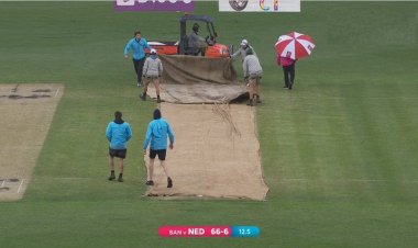  বাংলাদেশকে বিপদে ফেলে বিদায় সাকিব-লিটনের, বৃষ্টিতে খেলা বন্ধ