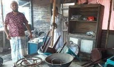 মুন্সিগঞ্জে চাঁদা না পেয়ে খাবার হোটেল ভাঙচুর, মালিককে মারধর