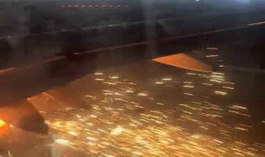    দিল্লি বিমানবন্দরে উড্ডয়নের আগমুহূর্তে যাত্রীবাহী প্লেনে আগুন