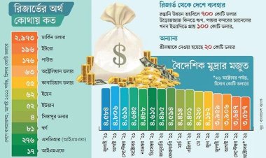 বৈদেশিক মুদ্রার মজুত: কমছে রিজার্ভ, চাপে কেন্দ্রীয় ব্যাংক