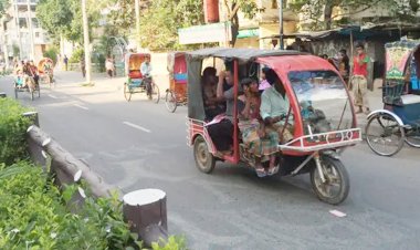 বিএনপির সমাবেশের দিনে বরিশালে এবার থ্রি-হুইলার বন্ধের ঘোষণা