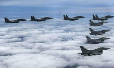 যুক্তরাষ্ট্র-দ. কোরিয়ার ২৪০ যুদ্ধবিমানের মহড়া