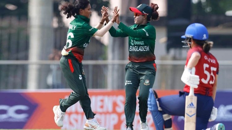 এশিয়াকাপে থাইল্যান্ডকে উড়িয়ে দিল বাংলাদেশ