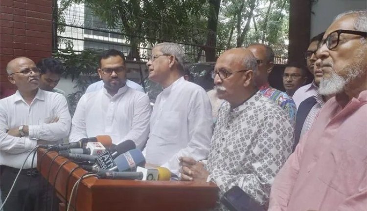 বিএনপির সঙ্গে সংলাপ শেষে কল্যাণ পার্টির চেয়ারম্যান বললেন ‘চমক আছে’