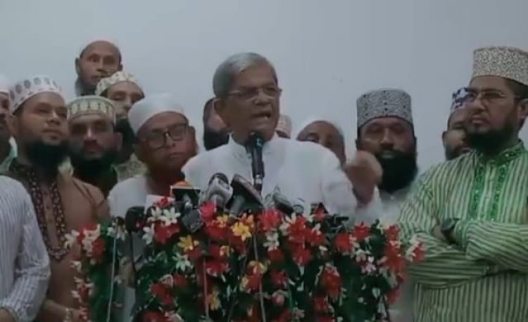 সরকার দেশের স্বাধীনতা সার্বভৌমত্ব বিপন্ন করে তুলেছে : মির্জা ফখরুল