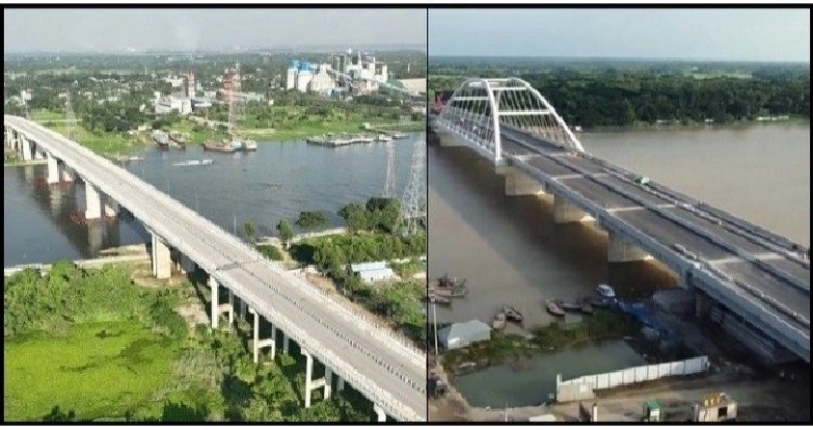 মধুমতি ও তৃতীয় শীতলক্ষ্যা সেতুর উদ্বোধন করলেন প্রধানমন্ত্রী