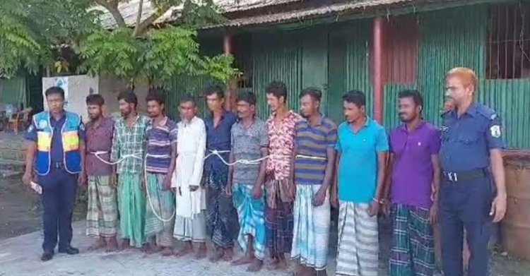 চাঁদপুরে মা ইলিশ ধরায় ২৪ ঘণ্টায় ৩৯ জেলে আটক