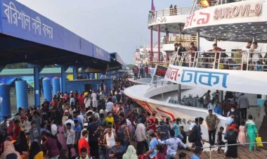 বরিশালে লঞ্চ- স্পিডবোট চলাচল বন্ধ