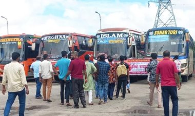 বরিশালে বিএনপির সমাবেশ : পরিবহন ধর্মঘটে তীব্র ভোগান্তিতে যাত্রীরা