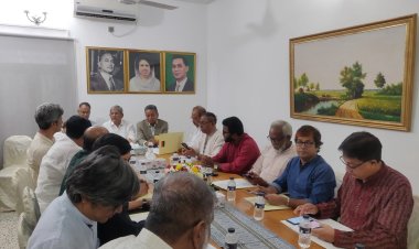 গণতন্ত্র মঞ্চ এর সাথে সংলাপ করছে বিএনপি