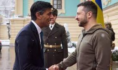 কিয়েভে ঋষি সুনাক, ইউক্রেনকে সহায়তা অব্যাহত রাখার আশ্বাস