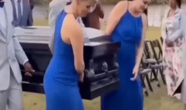 বিয়ের আসরে বর এলো কফিন বন্দি হয়ে