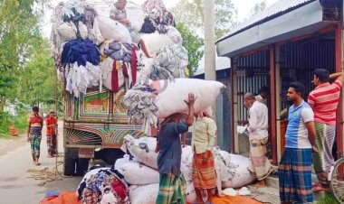 টুকরো কাপড়ে সংসার চলে ৩০ হাজার মানুষের