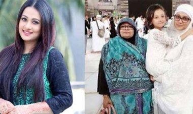 ওমরাহ হজ করতে গেলেন চিত্রনায়িকা পূর্ণিমা