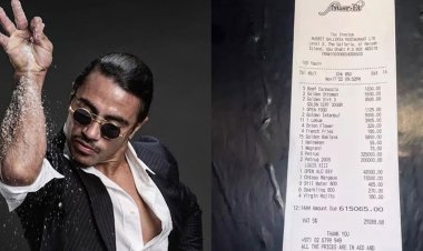 খাবার খেতেই খরচা কোটি টাকা, বিল দেখেই চোখ কপালে