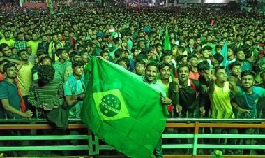  ব্রাজিলের জয়ে দেশজুড়ে আনন্দোৎসব