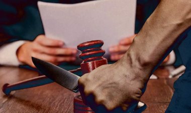 কাঠগড়া থেকে লাফিয়ে বিচারকের টুঁটি চেপে ছুরি ধরলেন অভিযুক্ত! আদালতে হুলস্থুল কাণ্ড