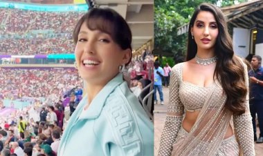 নোরা ফাতেহি যখন ফিফা ফ্যান ফেস্টিভ্যালে