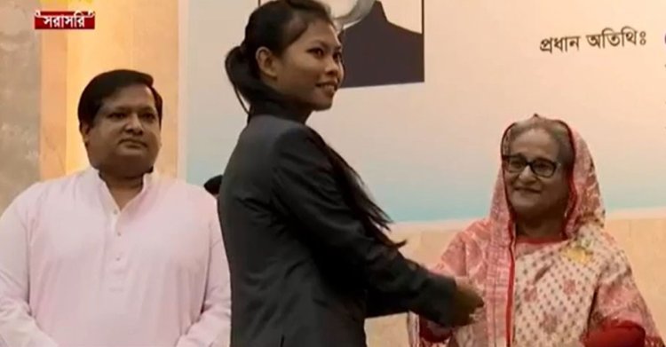 ছেলেরা যা পারেনি মেয়েরা তা পেরেছে: প্রধানমন্ত্রী