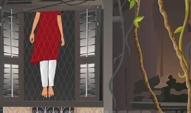 ঘরে ঝুলছিল নারীর মরদেহ, বাড়ির মালিক পলাতক