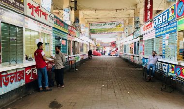 জনশূন্য গাবতলী বাস টার্মিনাল