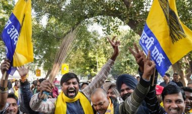 দিল্লিতে বিজেপির হার, পৌর নির্বাচনে নিরঙ্কুশ জয় আম আদমি পার্টির