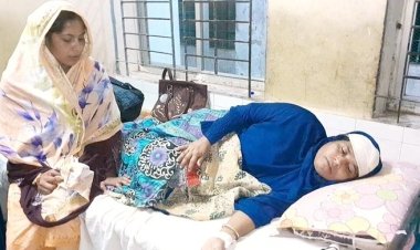 জমি নিয়ে বিরোধ, প্রবাসীর স্ত্রীকে পিটিয়ে জখম