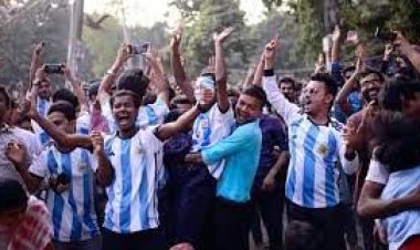 ফাইনাল খেলার জন্য প্রস্তুত আর্জেন্টিনার বাংলাদেশি সমর্থকরা
