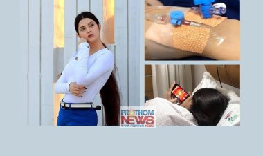 হাসপাতালে পরীমনি