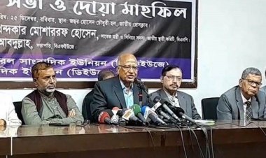 দেশের সংকট থেকে উত্তরণ ঘটাতে সরকারের পতন ঘটাতে হবে: ড. মোশাররফ