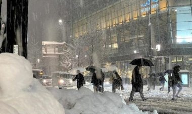 জাপানে ভারি তুষারপাতে নিহত ১৪