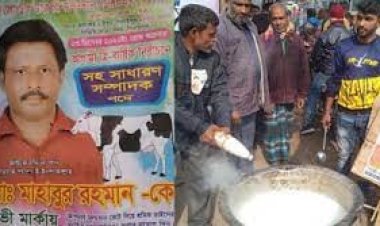 ভোটারদের ১২ মণ দুধ খাওয়ানো মাহাবুর হারলেন ২৬১ ভোটে