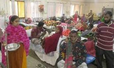 নাটোরে ঠান্ডাজনিত রোগের প্রকোপ, হাসপাতালে বাড়ছে ভিড়